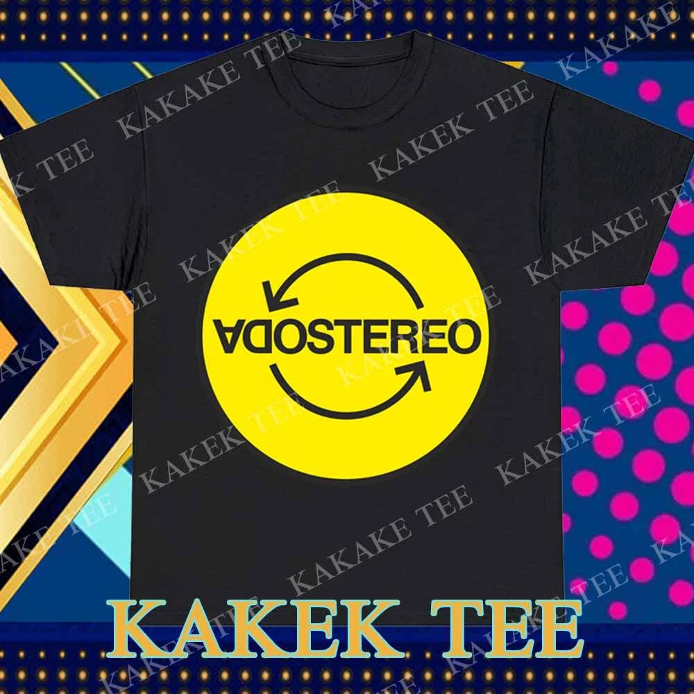 Новая футболка с логотипом Soda Stereo Смешной Размер от S до 5XL