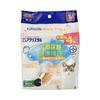 GEX Pure Crystal Настоящий фильтр для смягчения воды с активированным углем и ионами для здоровья нижних мочевыводящих путей [Полный круг, Кошки, 4 шт.] +