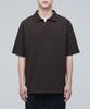 MUSINSA STANDARD Slit Neck Pique Polo Shirt [Dark Brown]