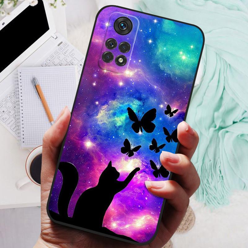 Для Redmi Note 11 Pro 5G 4G Чехол Мягкий ТПУ Силиконовый Бампер Задняя Крышка для Xiaomi Redmi Note11 Pro 11s Чехол для Телефона Мультяшные Фундас
