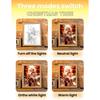 Anime Figure Genshin Impact Light Painting Photo Frame  Raiden Shogun Action Led Night Light Room Decor Christmas Gift Moon Lamp