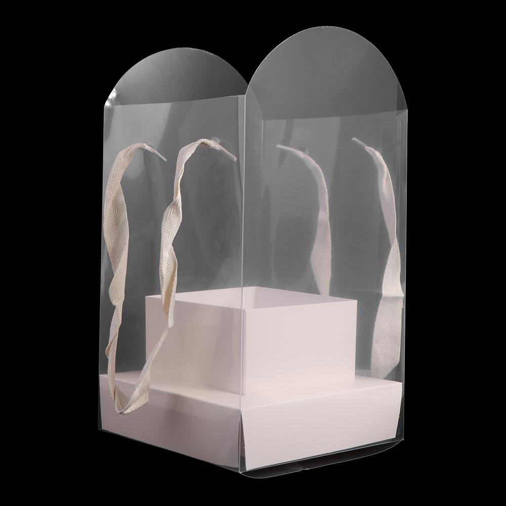 Handbag Bouquet Wrapping Bag Paper Box Flower Bag Creative Handheld Flower Box  Valentine Day