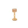 Iron Art Hollow Carved Candlestick Vintage Tall Candle Holder Ornaments  Wedding Table