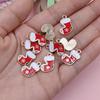 Рождественский тематический кулон Рождественские украшения Ожерелье из сплава Серьги Ювелирные изделия Аксессуары для рождественской елки 10 шт. Самодельные материалы Аксессуары
