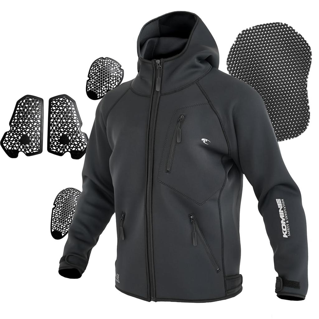 Мотоциклетная куртка черная M [KOMINE] 07-632