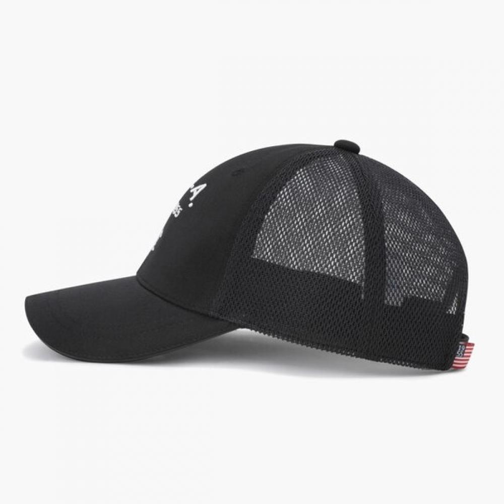 MunSingwear Men S meSh Trucker Cap Black Mr221mcp43