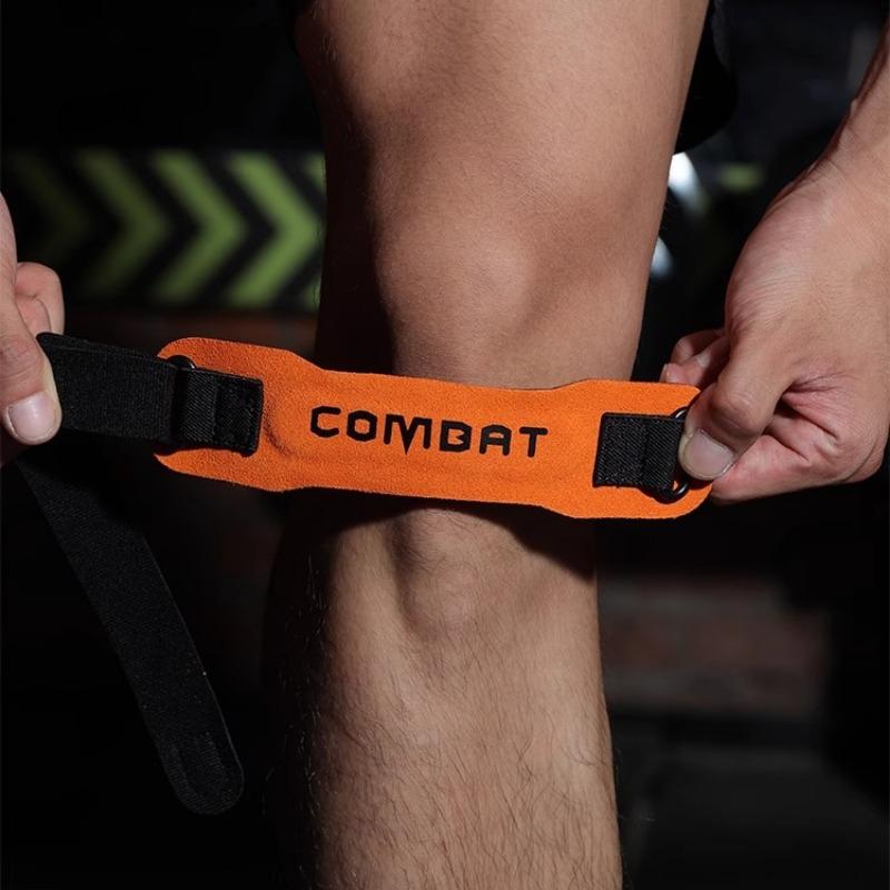 Наколенник из коровьей кожи для фитнеса в зале, профессиональные наколенники для бега, защитная накладка, мужской, женский, накладка на коленную чашечку