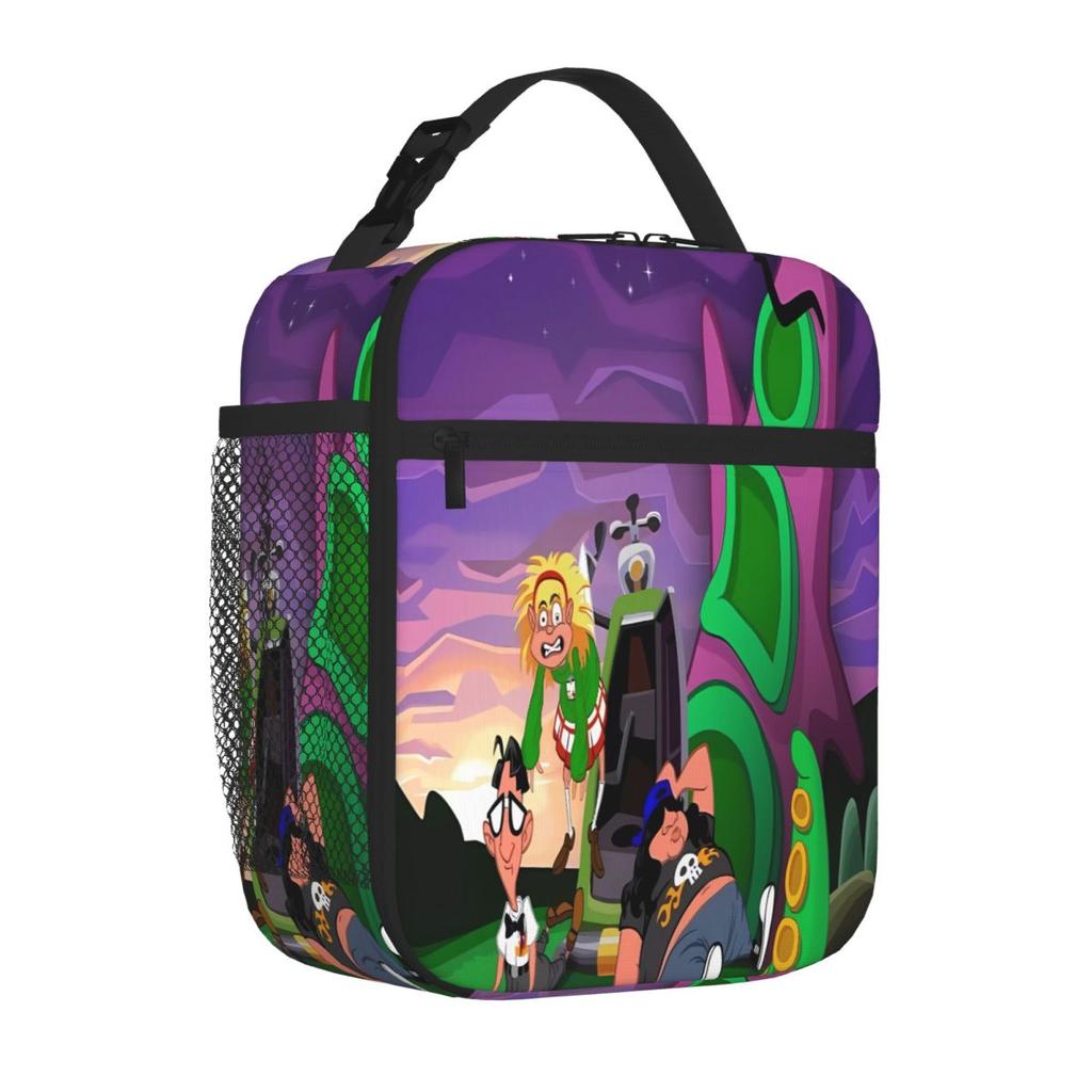Bestselling Day Of The Tentacle Portable Design Outdoor Lunch Bag School Break Time School Lunch Bag
