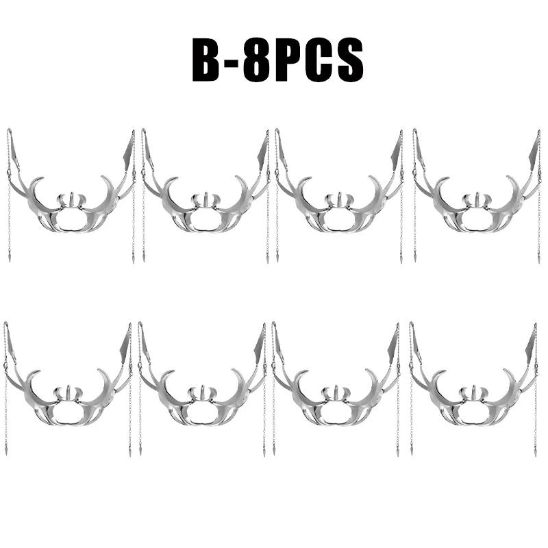 Преувеличивать киберпанк роскошные женские маски мода металлическая цепь нос лицо украшение модные ювелирные изделия маскарад аксессуары подарки