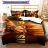 3pcs Agatsuma Zenitsu (6) Design Cover Set - HD Printed Bedding with 1 Cover and 2 Pillowcases - Perfect for Home and Dorm Decor