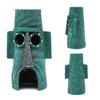 Cute Cartoon Aquarium Decorations 3 Styles Pineapple Octopus Stone Head House Fish Tank Ornaments