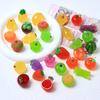 3D Luminous Fruit Resin DIY Jewelry Accessories