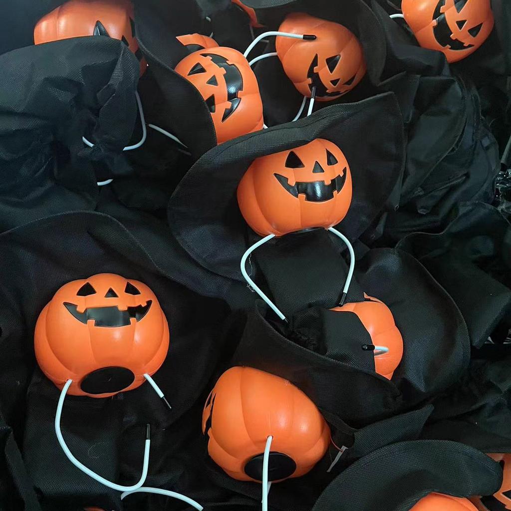 Ведьмы, держащиеся за руки и со светящимися лицами - Набор из 3 ведьм - Высота 6 футов - Уличное украшение двора на Хэллоуин