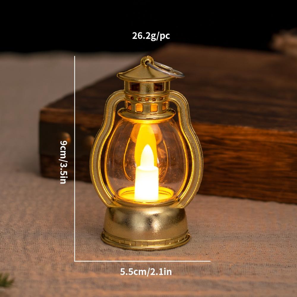 Portable LED Candle Light Retro LED Night Light Electronic Candle Lamp For Halloween Festival Etc