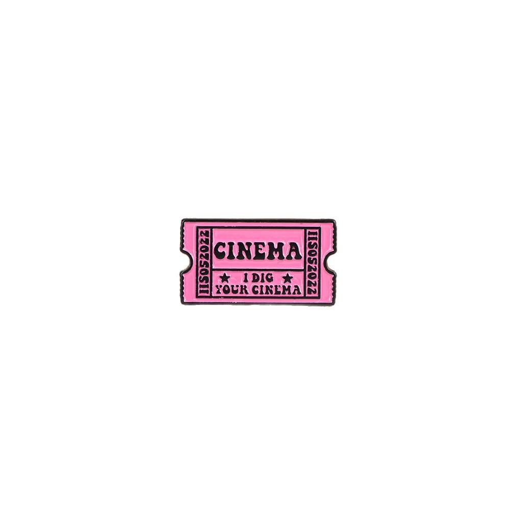 English Alphabet Brooch Cartoon Cute Versatile Premium Sense Bag Accessories