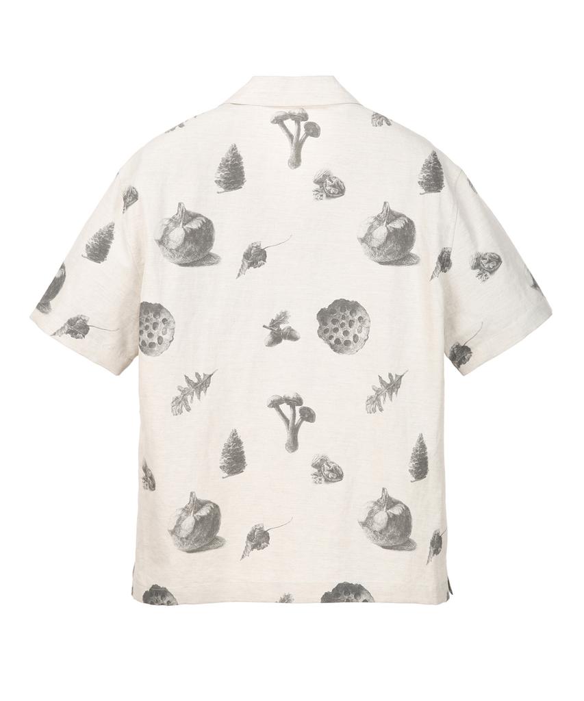 Jilseutyueoteunyuyogmaen [New York Palette] Botnic Garden Linen Set-Up Shirt - Light Beige (Jnsh6B601I1)
