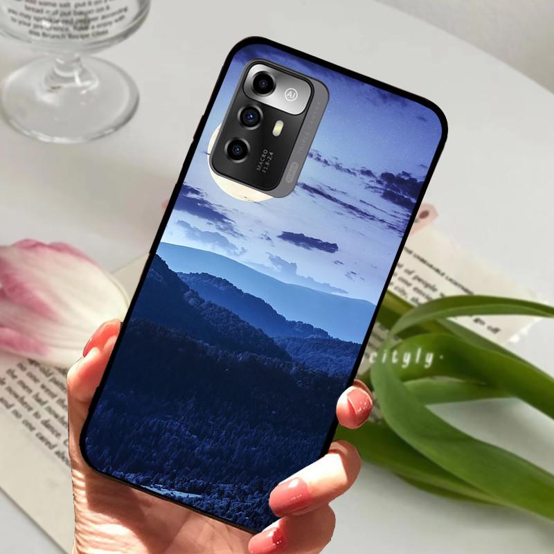 Чехол для ZTE Blade A72 / A 72 5G / A52 Черный Силиконовый Мягкий ТПУ Фунда Чехол для ZTE Blade A72 5G BladeA72 Бампер Защита Fundas