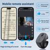 Remote Control For Iphone Ipad Wireless Bluetooth Page Turning Ring Roller E-Books Fingertip Remote Control Ring