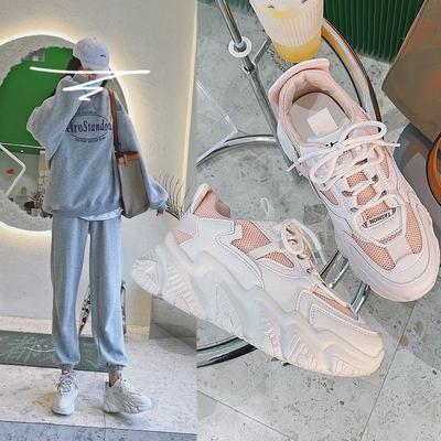 Модная женская обувь Кроссовки Показать Высокие Кроссовки Платформа Удобная Дышащая Тренд2024