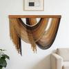 Hand-Woven Bohemian Wall Decor Wall Art Curtain Tapestry Unique Wall Hanging Pendant  Headboard