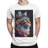 Splash Maine coon Colorful Art Novelty 100 Cotton TShirt maine coon Tops Tees For Unisex