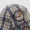 Stylish Unisex Plaid Beret for Infants & Toddlers - Versatile Korean Spring Hat 2026