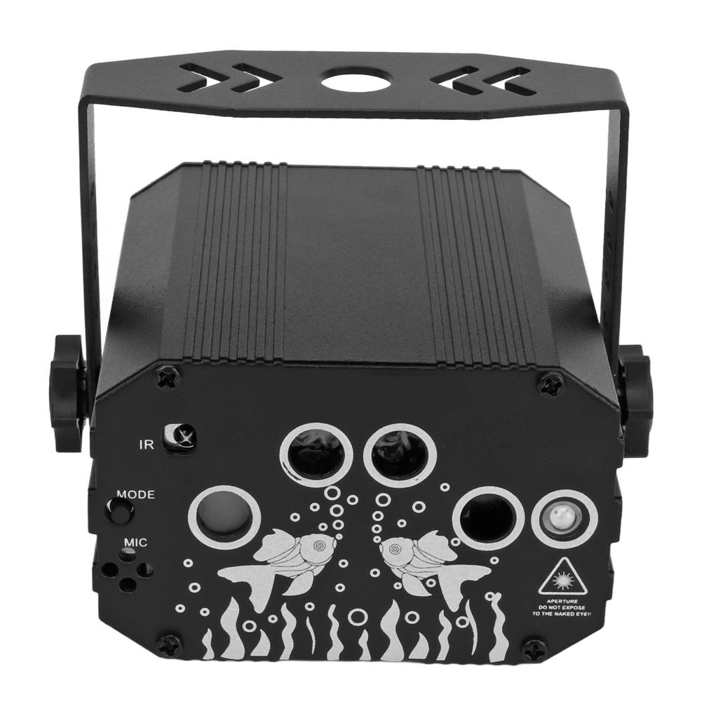 DJ Party Lights Stage Laser 3000mah USB Charging Sound Activated Laser Light with Remote Control for Club KTV Dance