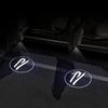 1/2Pcs Car Courtesy Lamp Logo Car Door Projector Welcome Lights For Volkswagen VW GTI R Golf Polo Tiguan Passat Jetta Bora Rline Dg2 rvdn6