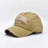 Cotton Sport Duck Tongue Cap Washable Letter Embroidery Sun Hats New York Baseball Cap  Summer