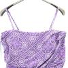 Unused Reyn Spooner Paisley Pattern Aloha Cami One Piece Purple Tagged Women Used