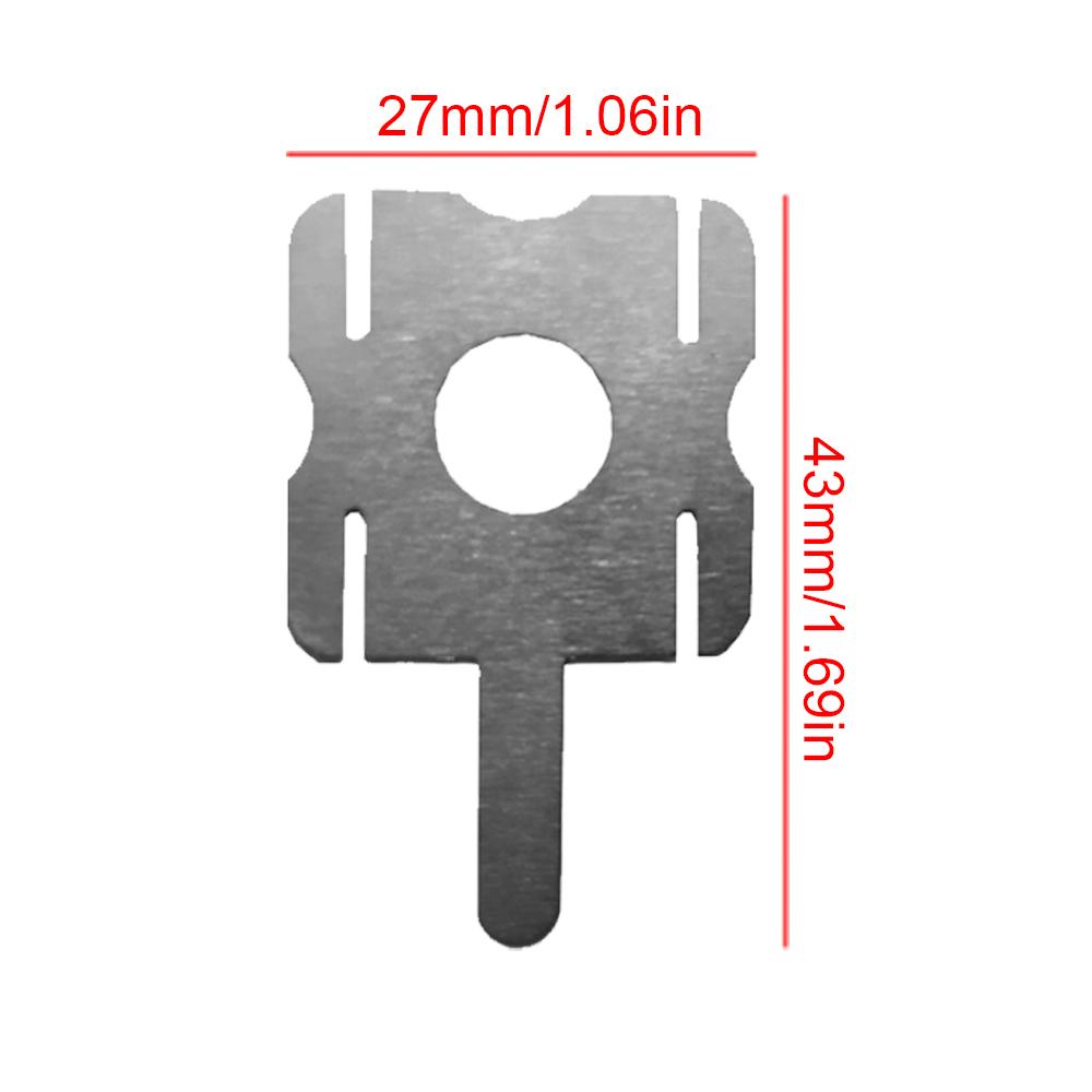 20 шт. Никелевая полоса для аккумуляторной батареи 18650 Точечная сварка Соединительная лента 0,15 мм Высококачественная никелированная стальная лента