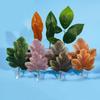 Plastic Betta Fish Rest Leaf Simulated Lotus Leaves/Artificial Leaf Suction Cup Fish Spawning Ornamental Plant