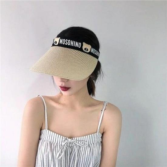 Женская летняя соломенная шляпа-утка - Универсальная солнцезащитная и пляжная кепка для путешествий на открытом воздухе