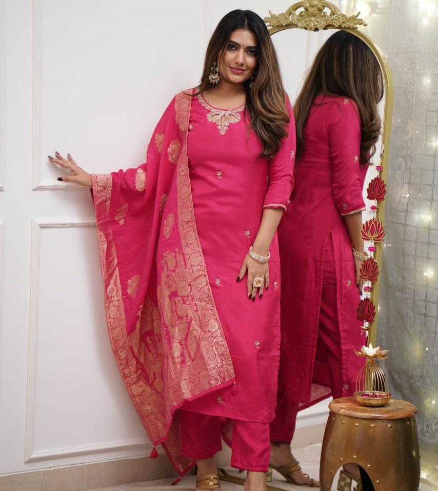 Вечерняя одежда в стиле Болливуда, пакистанский сальвар-камиз, индийский женский дизайнерский костюм-сальвар, курти