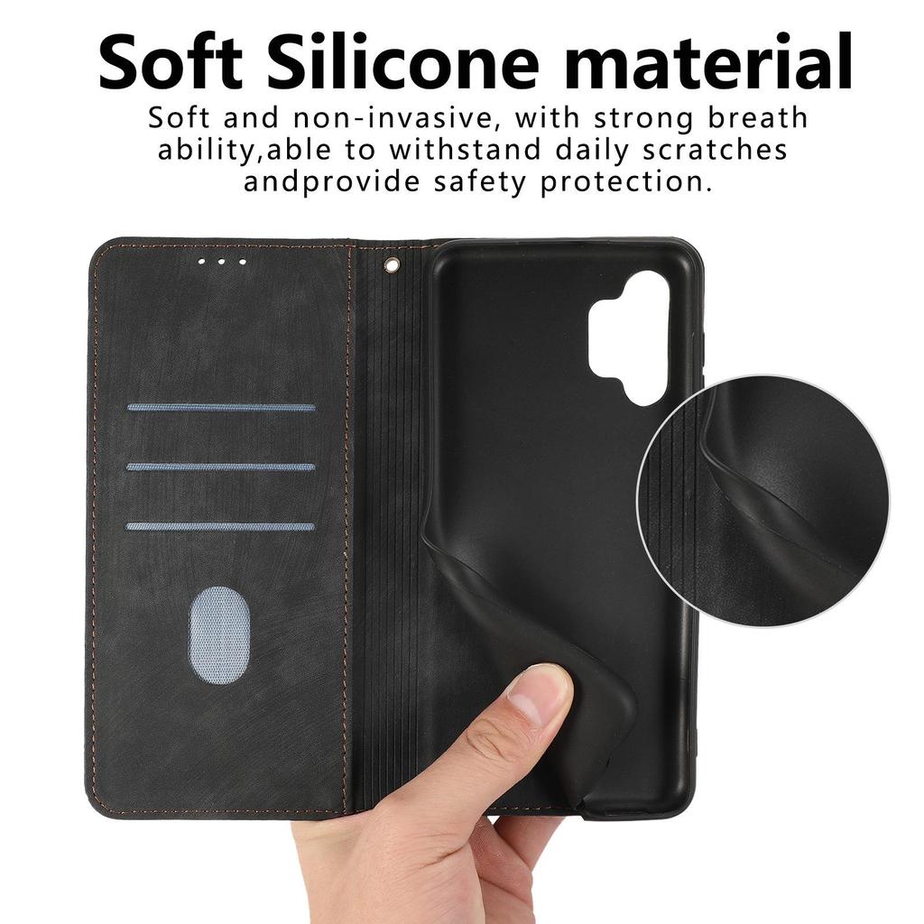 Многофункциональный кожаный чехол Redmi A3 для Note 11/12 Pro: Полный пакет защиты от падений