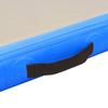 Inflatable Gymnastics Mat with Pump 700 x 100 x 10 cm PVC Blue