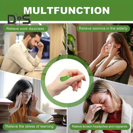 5 шт. зажим для акупрессуры, зажим для снятия мигрени, портативный зажим для снятия напряжения при головной боли для мужчин и женщин, зажим для массажа