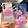 For Samsung Galaxy A16 A26 A36 A56 Case Fashion Painted Cover Soft Slim Phone Case For Samsung A36 A 16 26 56 Galaxy A56 5G Bags
