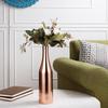 Brings Small and Big Champagne Bottle Design for Decoration for Flowers for Livingroom, Bedside,Corner, Indoor, Center Table (Rose Gold, Small)