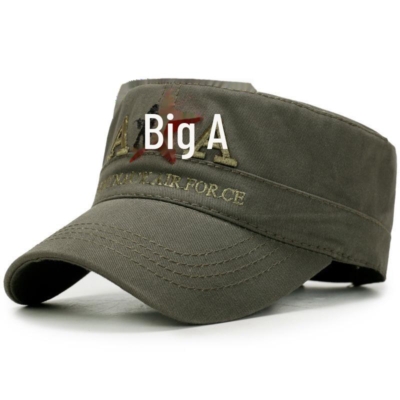 Мужская камуфляжная плоская кепка в корейском стиле - модная повседневная кепка-утконос на весну/осень