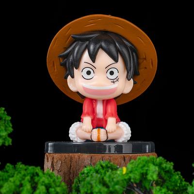 Аниме One Piece Луффи Мультяшный Персонаж ПВХ Модель Настольное Украшение Детский Фестивальный Подарок Милый День Рождения Аниме Периферия