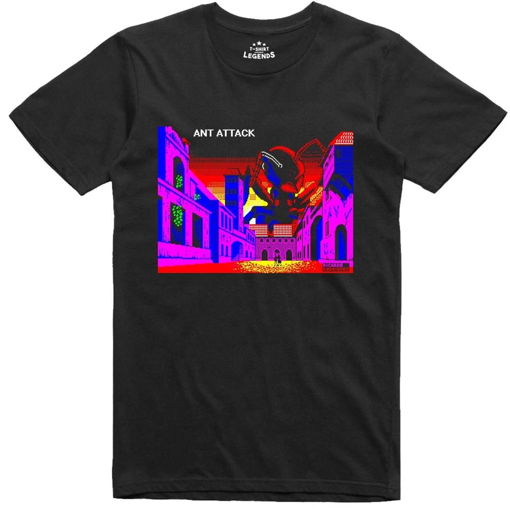 David Rowe Ant Attack Load Screen Officially Licensed Spectrum 48k T Shirt