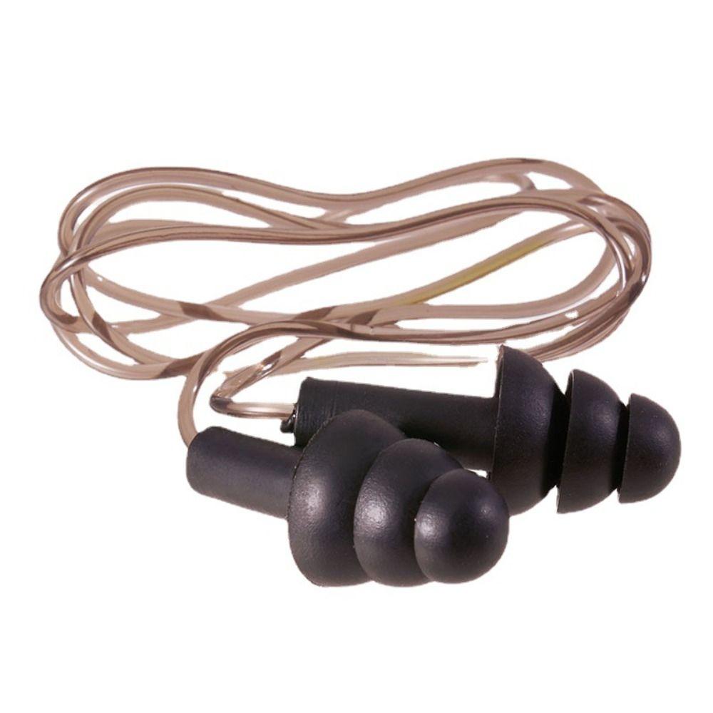 Surf Silicone Earplugs Sports Nasal Clip Earplugs with Rope Swim Ear Plugs Silicone Ear Plugs