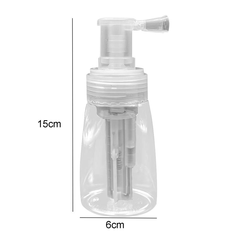 Заправляемые флаконы-распылители, прозрачный флакон-распылитель для пудры, съемный флакон-распылитель для пудры для путешествий, 2025 г., новый