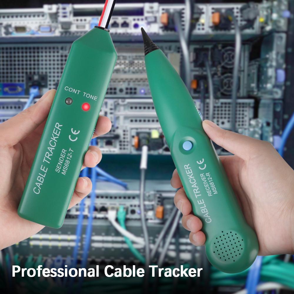 Детектор локальной сети 100 Гц-300 кГц диагностические инструменты приемника устройство проверки целостности 1,5 кГц передатчик MS6812 кабельный трекер