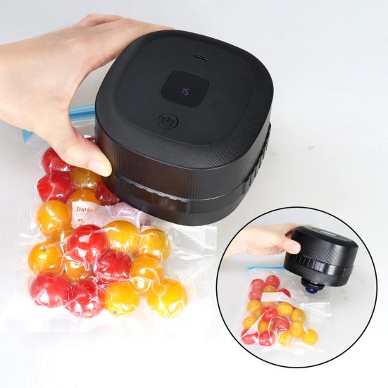 Электрический вакуумный упаковщик Mason Jar, мощное всасывание, низкий уровень шума, аккумуляторная батарея, беспроводное консервирование