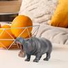 Hippopotamus Figurine Realistic Hippo Model Sculpture Desktop Decoration River Horse Ornament Kids Educational Animal Toy Toddlers Boys Girls Gift