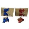 Hessian Skirt Wedding Guest Stand Set Satin Bowknot
