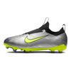 Nike Увеличить Детские кроссовки Mercurial Vapor 15 Academy MG GS в честь 25-летия, серебристый металлик-серебристый черный FJ2040-060