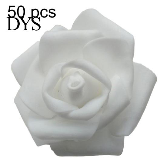25/50/100 шт искусственные пенополиэтиленовые розы голова цветы DIY свадьба домашний декор комнаты
